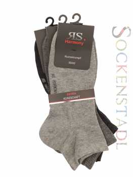 Herren Kurzsocken | silber
